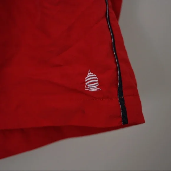 Nautica Men’s Swim Trunks XL in Bold Red with Drawstring & Lining - Picture 4 of 7